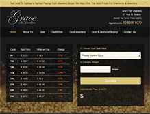 Tablet Screenshot of gracecityjewellers.com